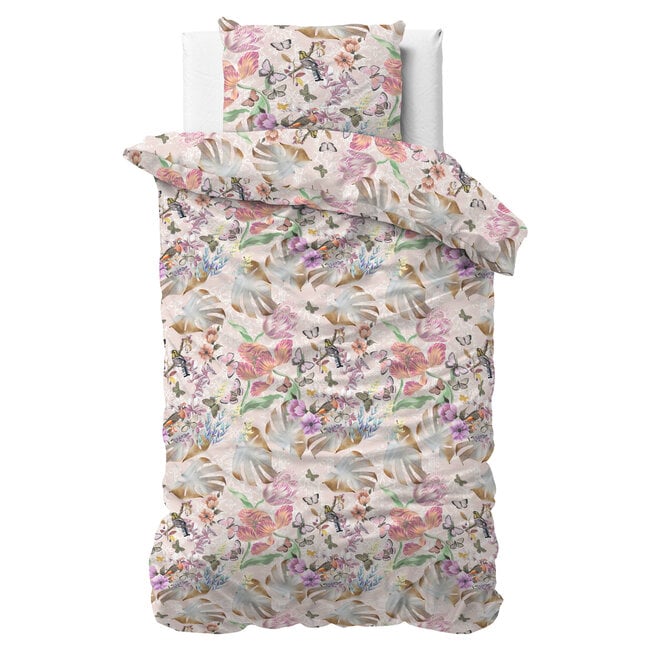 Sleeptime Sierra Pink 140 × 200/220 - Duvet Cover