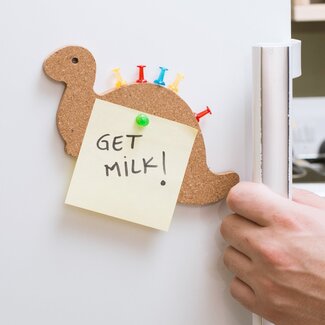 Mad Monkey Magnetisch Prikbord van Kurk - Dinosaurussen