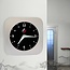 Wandklok met rookmelderfunctie
