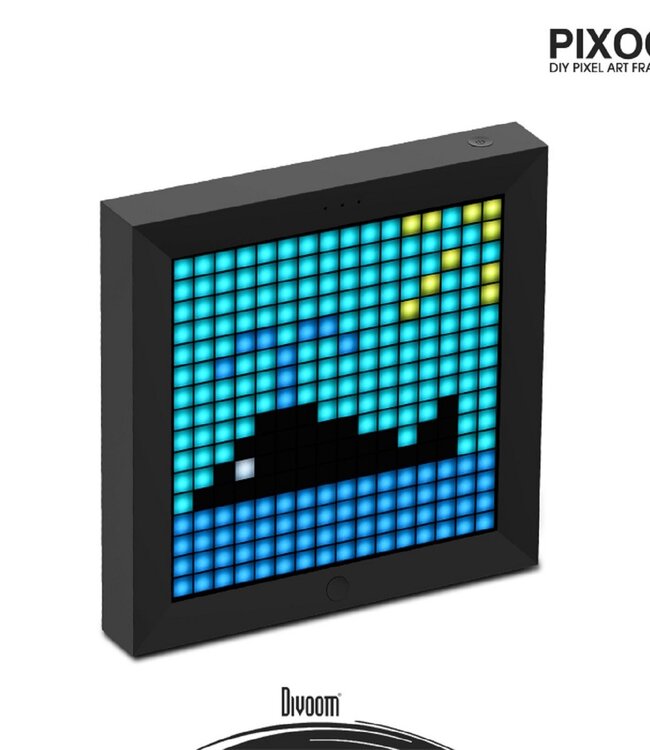 Divoom Pixoo - Digitale fotolijst - Zwart