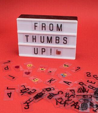 Mad Monkey LED Retro Lightbox - A6 Cinematic Lightbox