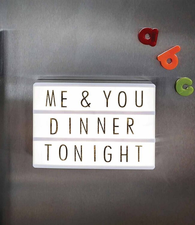 LED Retro Lightbox - A6 Cinematic Lightbox