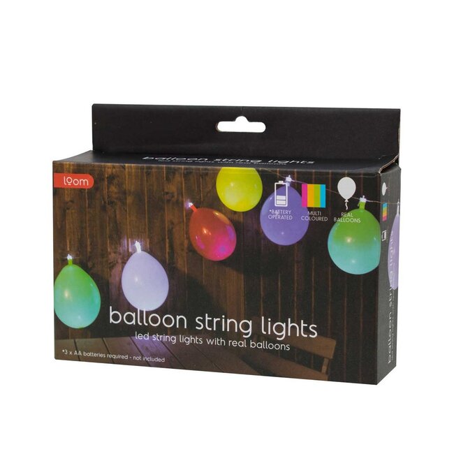 LED-lichtketting "Balloon" - Ballon Lichtslingers