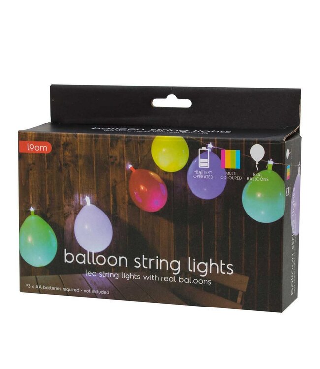 LED-lichtketting "Balloon" - Ballon Lichtslingers