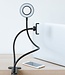 Vlogging Light - LED Selfie Ring Light met Smartphone Houder