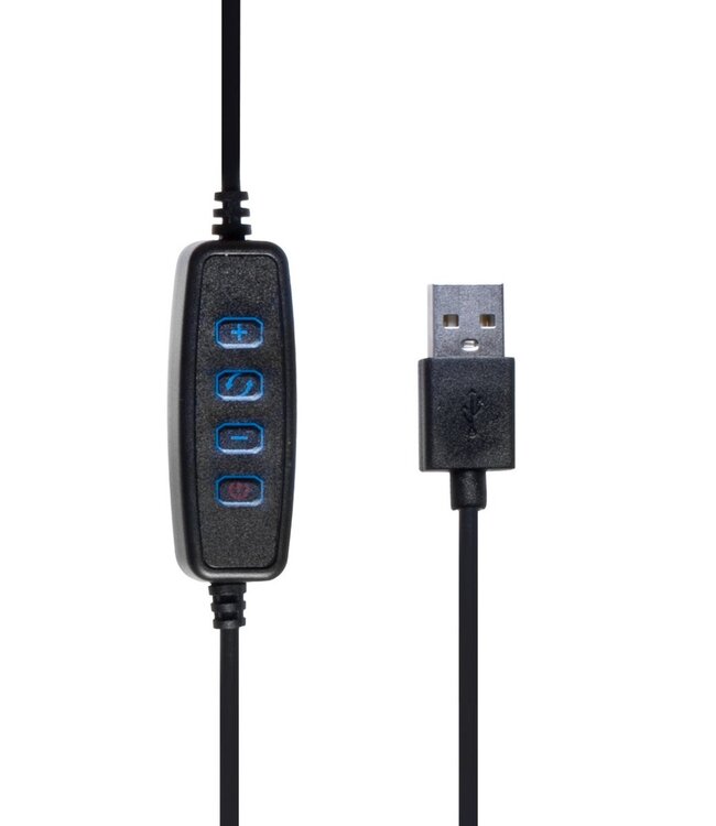 Vlogging Light - LED Selfie Ring Light met Smartphone Houder