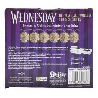 Mad Monkey Woensdag - Lichtketting "Ophelia Window"