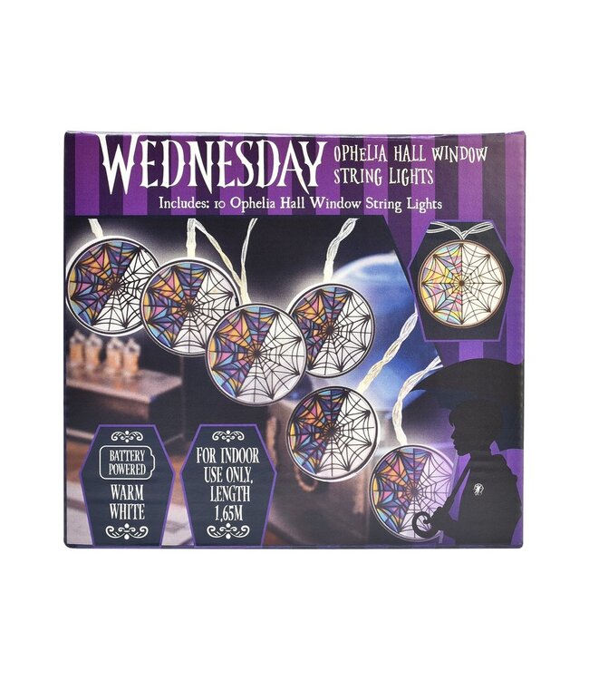 Woensdag - Lichtketting "Ophelia Window"