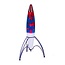 Mad Monkey - Retro Lavalamp Raket