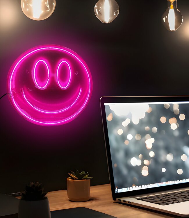Mad Monkey - Smiley-gezicht Lampe