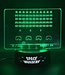 Space Invaders - Acryllamp