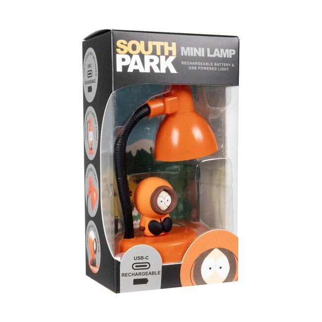 South Park - Mini Lampe USB met een invoegbaar Kenny -figuur