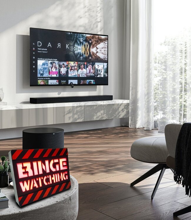 Mad Monkey - Binge Watching lamp, sfeerlicht