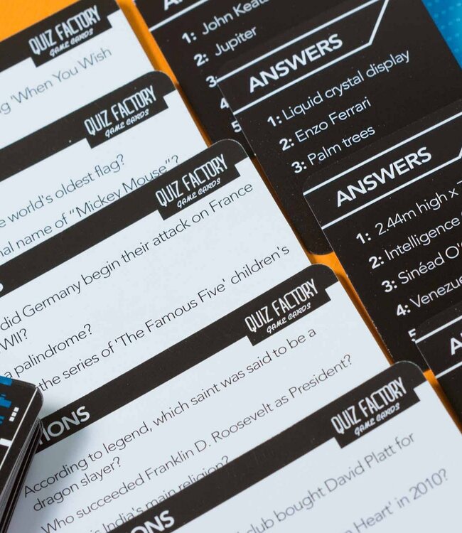 Kaartquiz "Pub" (pub)