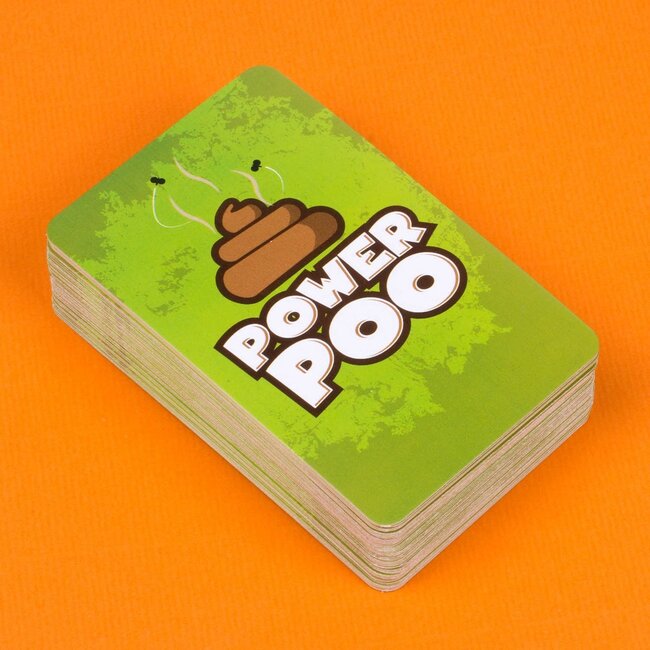 Kaartspel "Power-Poo" (kwartet)
