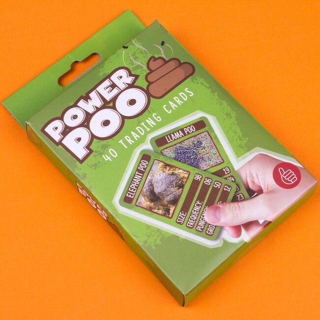 Kaartspel "Power-Poo" (kwartet)