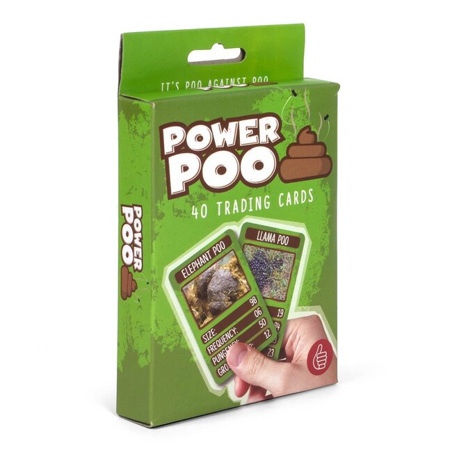 Kaartspel "Power-Poo" (kwartet)