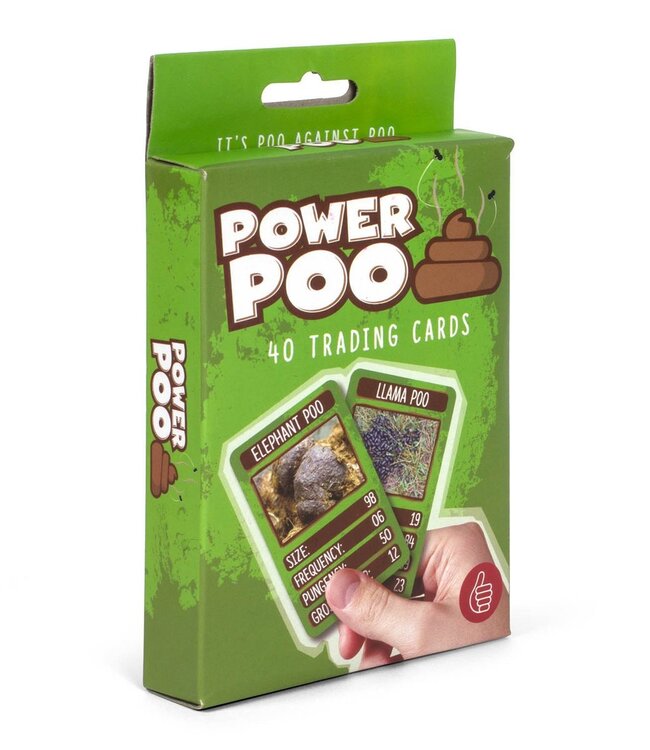 Kaartspel "Power-Poo" (kwartet)