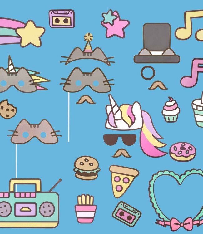 Pusheen Party - Selfie-fotokit