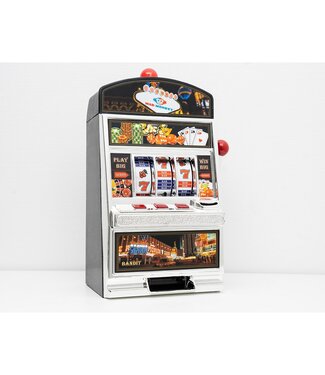 Slot Machine XL - gokautomaat met spaarpot (incl. licht en geluid)