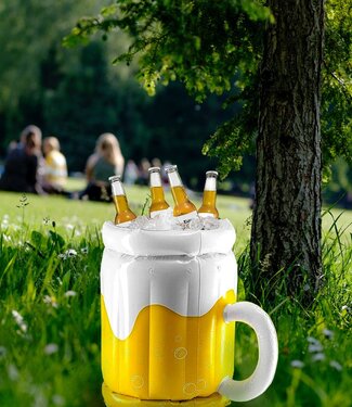 Mad Monkey - Opblaasbare bieremmer als drankkoeler