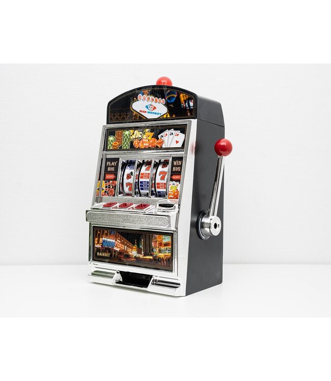 Slot Machine XL - gokautomaat met spaarpot (incl. licht en geluid)