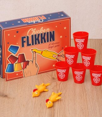 Mad Monkey Tafelspel "Desktop Flickin' Chicken"