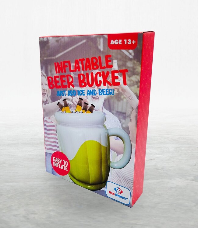 Mad Monkey - Opblaasbare bieremmer als drankkoeler