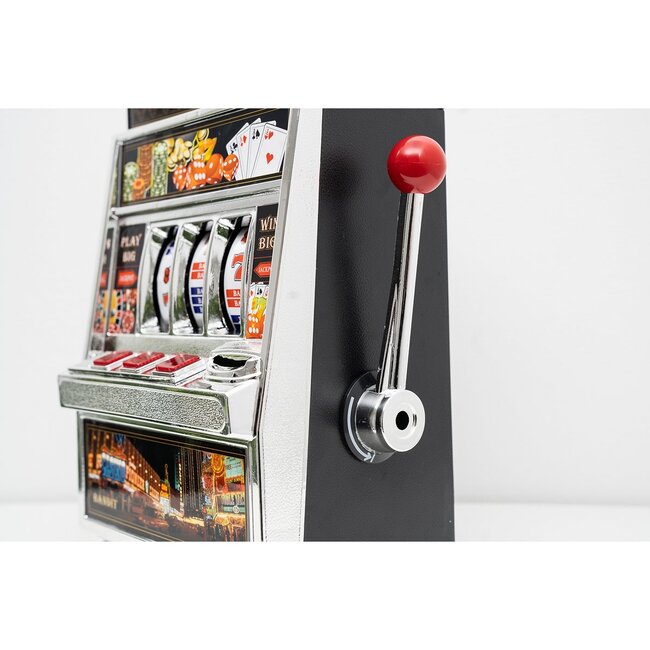 Slot Machine XL - gokautomaat met spaarpot (incl. licht en geluid)