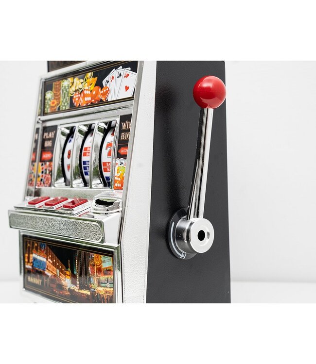 Slot Machine XL - gokautomaat met spaarpot (incl. licht en geluid)