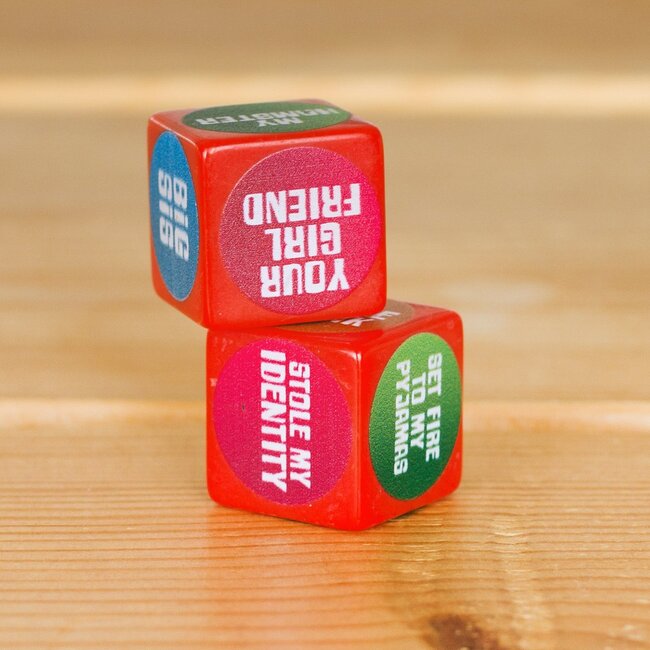Dobbelspel "Excuse Dice"