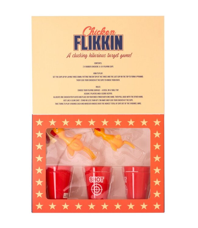 Tafelspel "Desktop Flickin' Chicken"