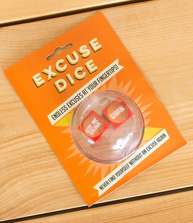Dobbelspel "Excuse Dice"