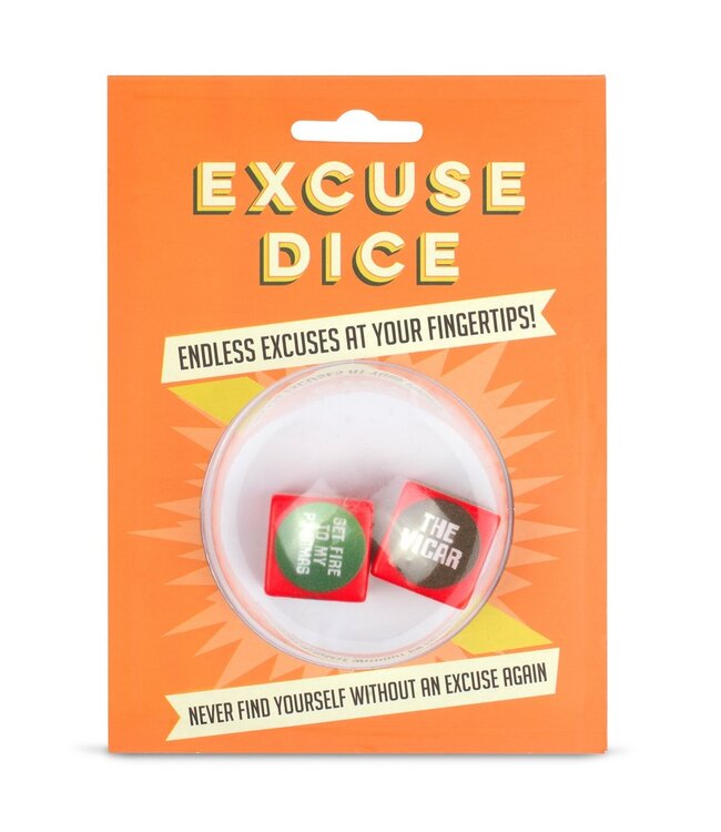 Dobbelspel "Excuse Dice"