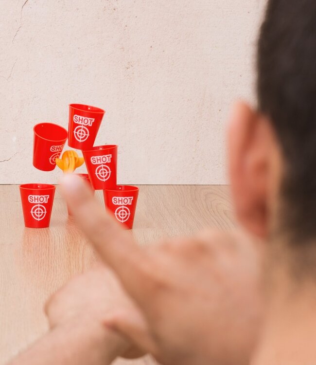 Tafelspel "Desktop Flickin' Chicken"