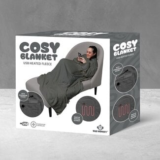 Mad Monkey Mad Monkey - Verwarmdeken Beige