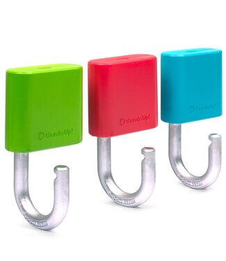 Mad Monkey Wandhaak hangslot (set van 3)