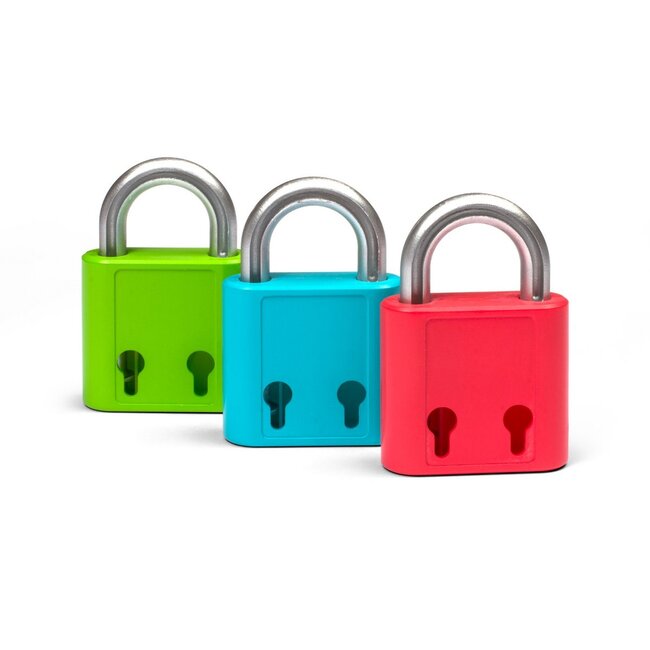 Wandhaak hangslot (set van 3)