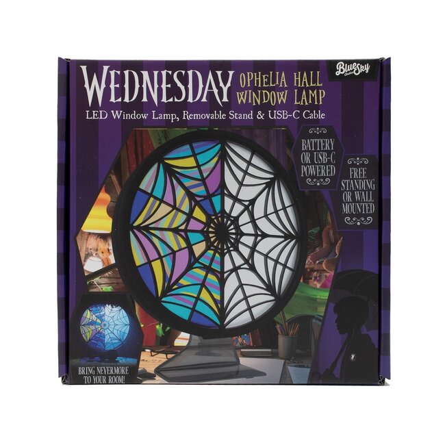 Woensdag - Raamlamp "Ophelia Hall"