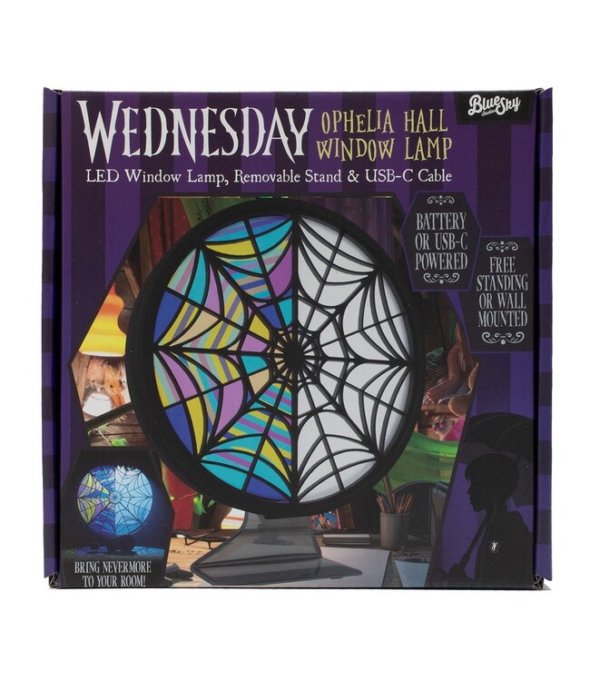 Woensdag - Raamlamp "Ophelia Hall"