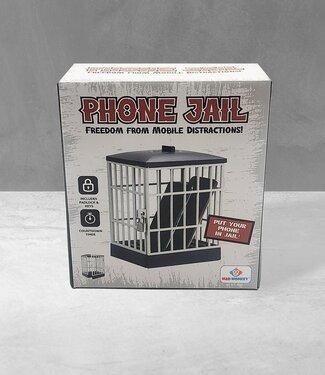 Mad Monkey Mad Monkey - Mobiele telefoongevangenis met timer en sleutel - De ultieme oplossing voor mobiele telefoonverslaafden