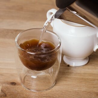 Mad Monkey Beker "Upside Down Espresso Mug" - EnkelDubbel glas