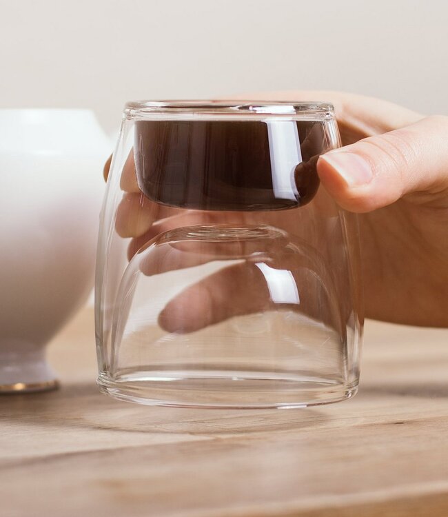 Beker "Upside Down Espresso Mug" - EnkelDubbel glas