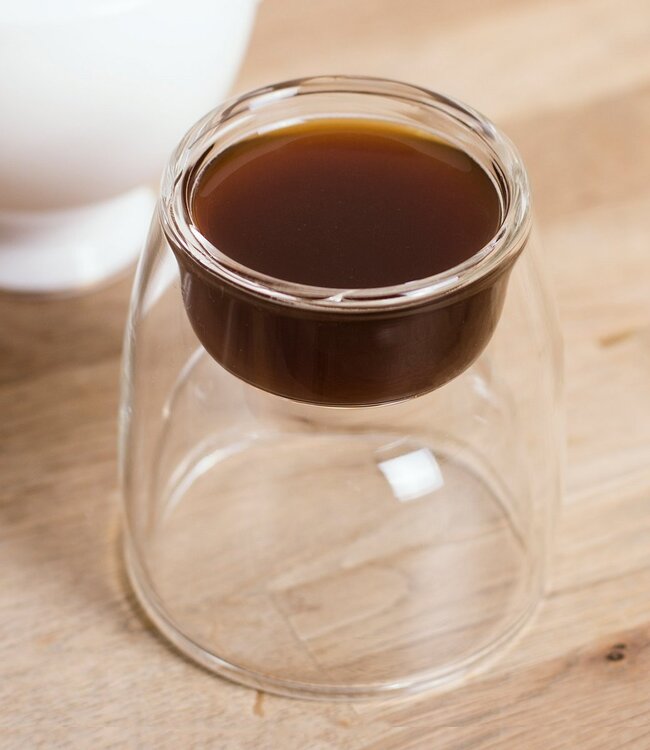 Beker "Upside Down Espresso Mug" - EnkelDubbel glas