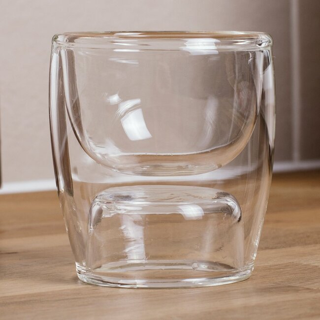 Beker "Upside Down Espresso Mug" - EnkelDubbel glas
