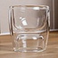Beker "Upside Down Espresso Mug" - EnkelDubbel glas
