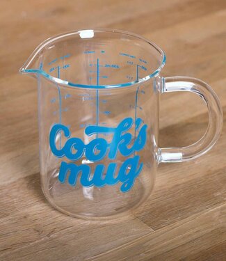 Beker "Cooks Mug" - maatbeker 500ml met schaalverdeling