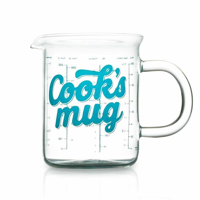 Beker "Cooks Mug" - maatbeker 500ml met schaalverdeling