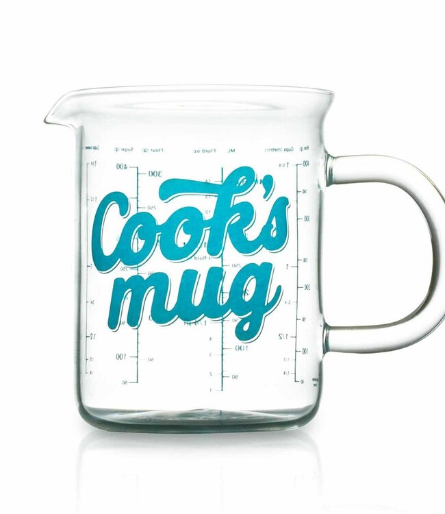 Beker "Cooks Mug" - maatbeker 500ml met schaalverdeling
