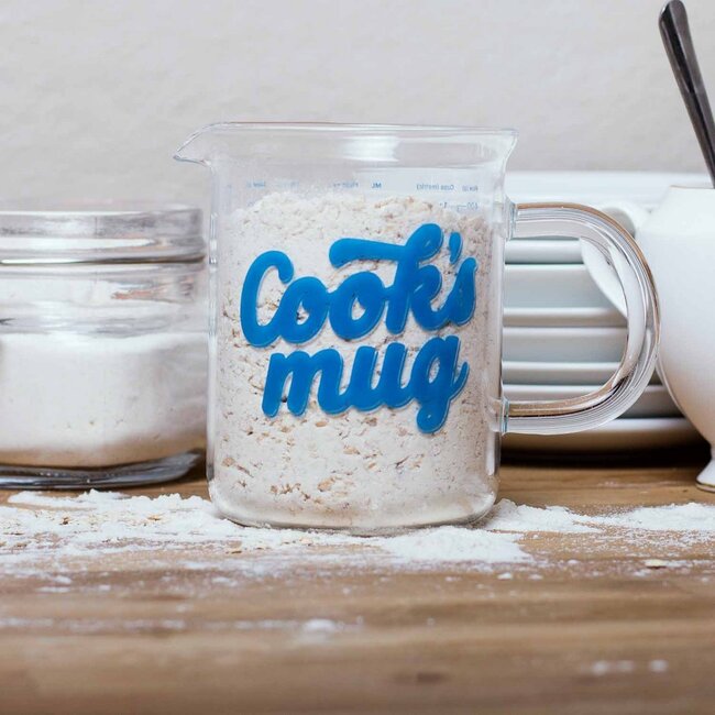 Beker "Cooks Mug" - maatbeker 500ml met schaalverdeling